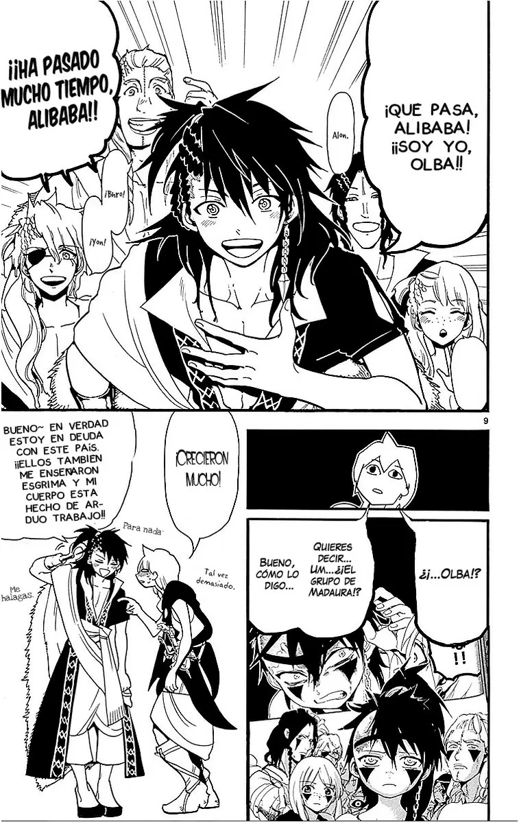 Magi - Labyrinth of Magic capítulo 199, página 13