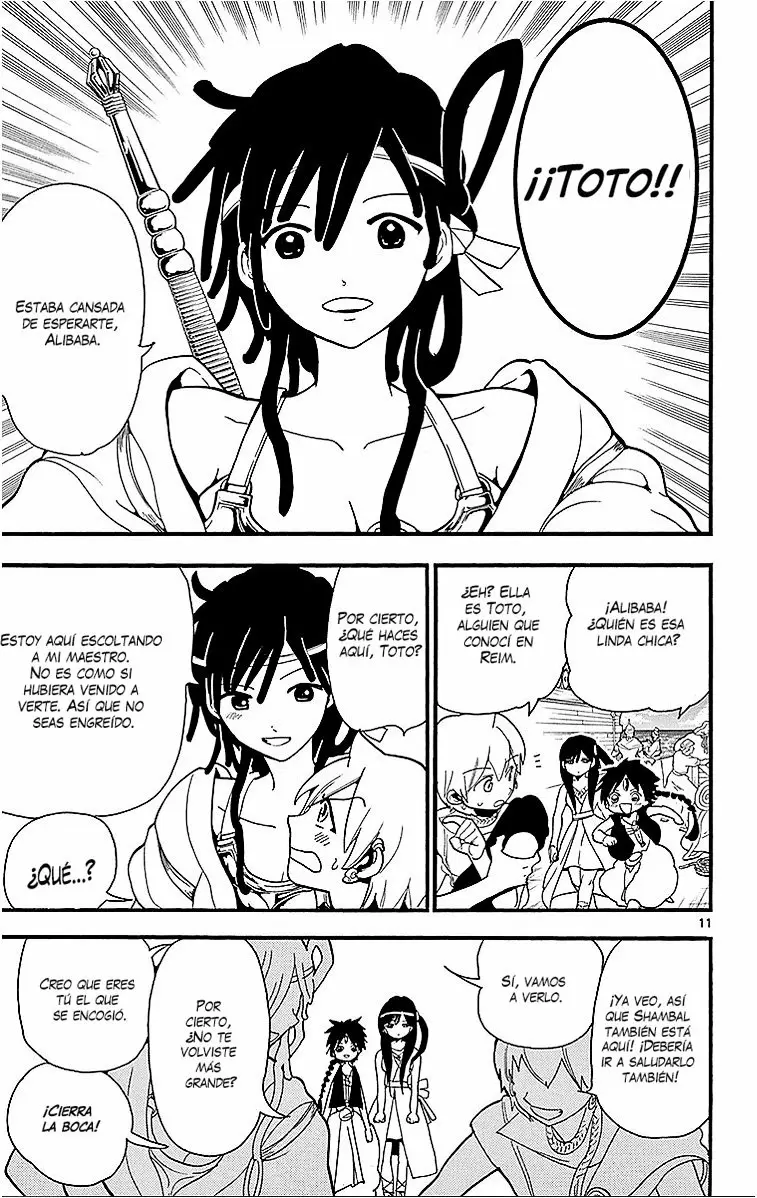 Magi - Labyrinth of Magic capítulo 199, página 15