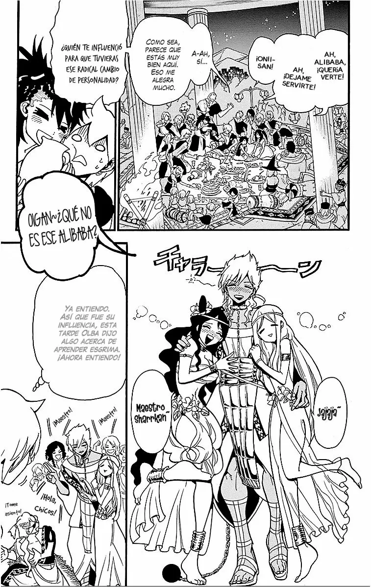 Magi - Labyrinth of Magic capítulo 199, página 17