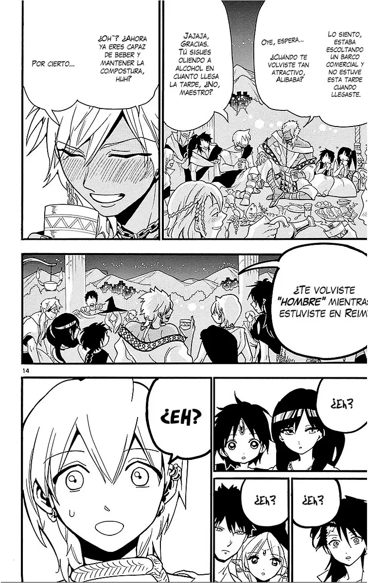 Magi - Labyrinth of Magic capítulo 199, página 18