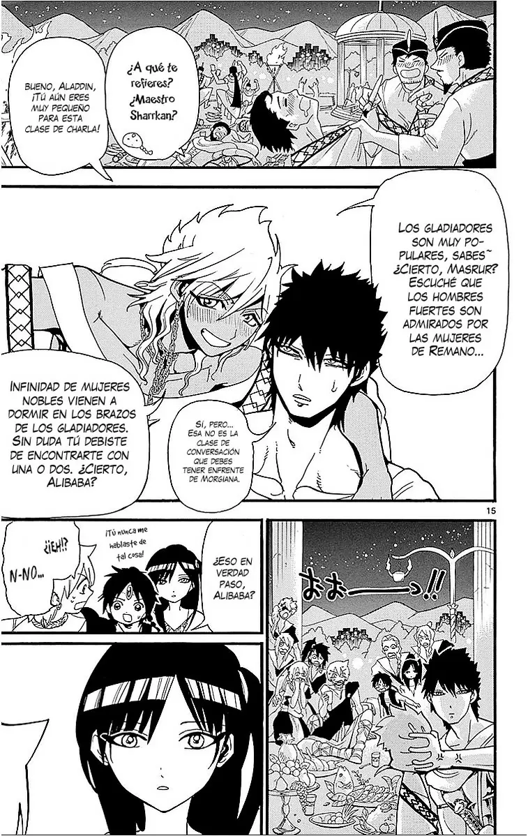 Magi - Labyrinth of Magic capítulo 199, página 19