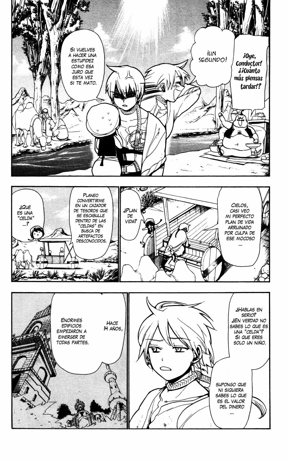 Magi - Labyrinth of Magic capítulo 2, página 8