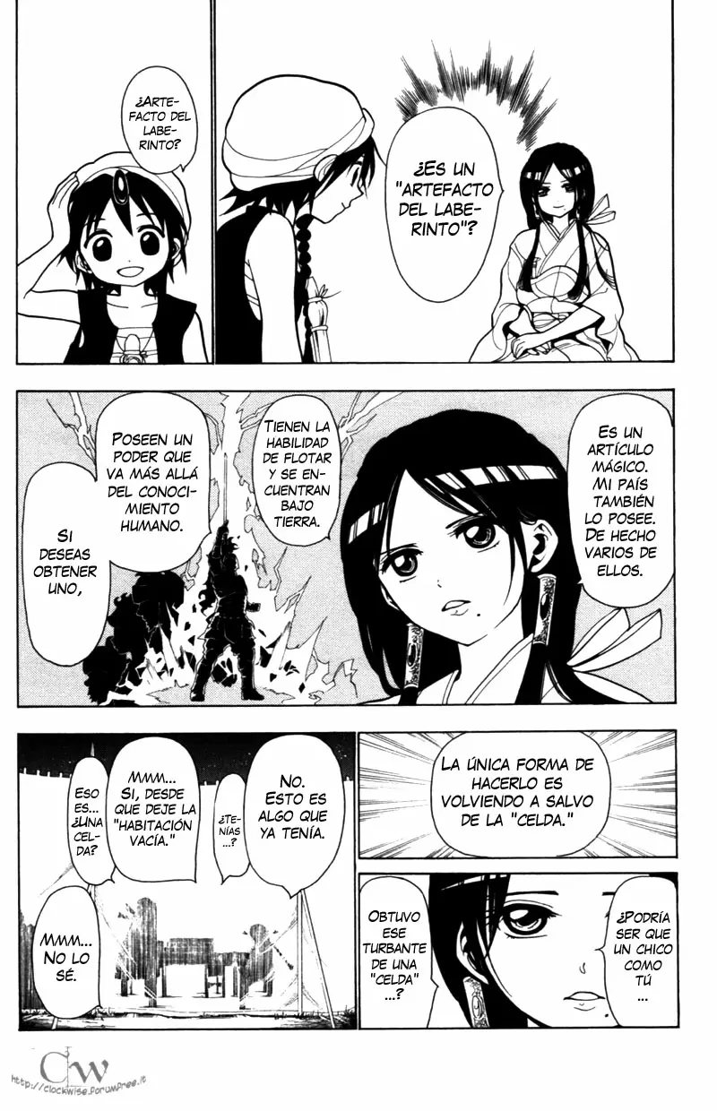 Magi - Labyrinth of Magic capítulo 20, página 4