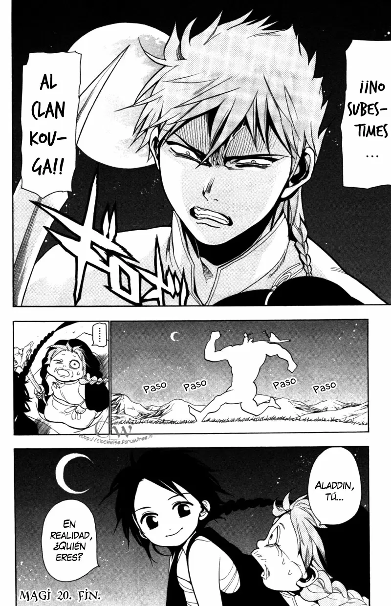 Magi - Labyrinth of Magic capítulo 20, página 18