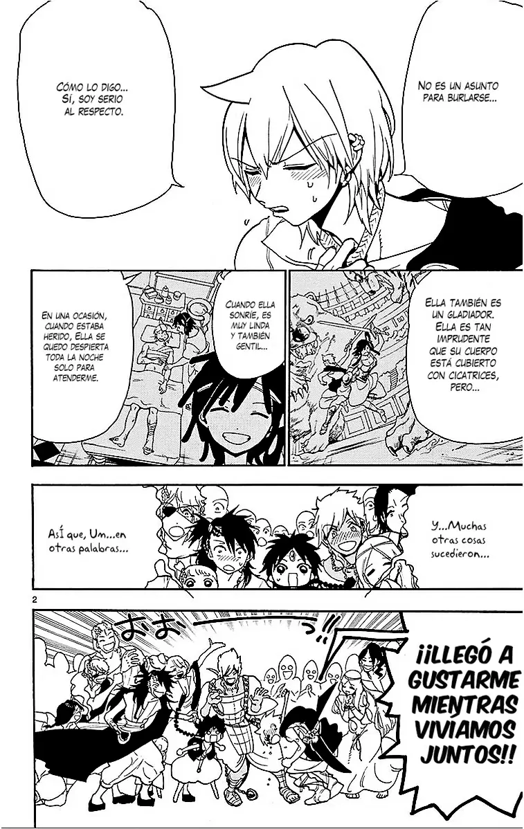 Magi - Labyrinth of Magic capítulo 200, página 2