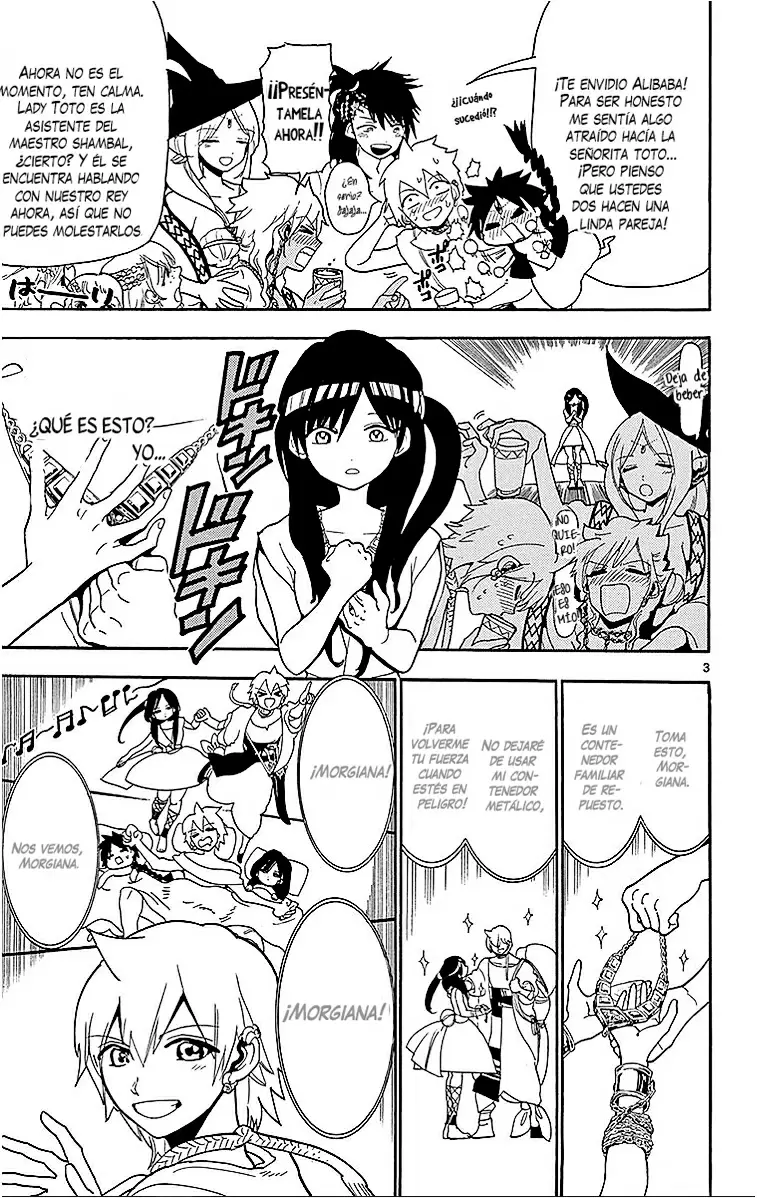 Magi - Labyrinth of Magic capítulo 200, página 3