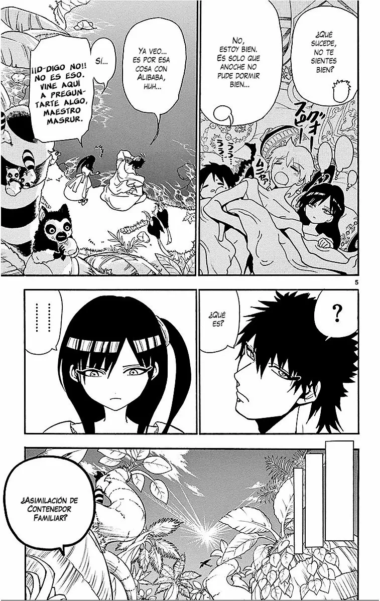 Magi - Labyrinth of Magic capítulo 200, página 5