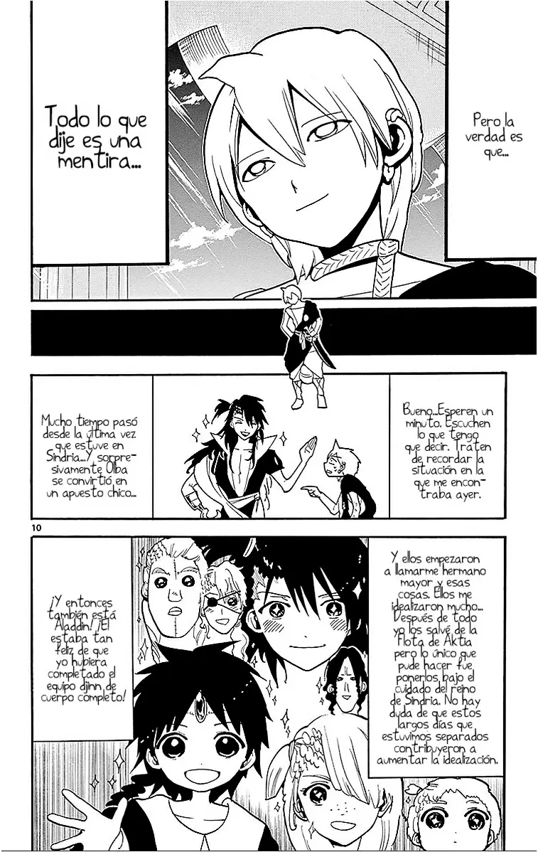 Magi - Labyrinth of Magic capítulo 200, página 10