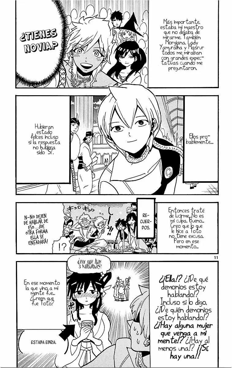 Magi - Labyrinth of Magic capítulo 200, página 11