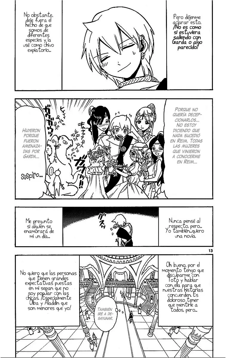 Magi - Labyrinth of Magic capítulo 200, página 13