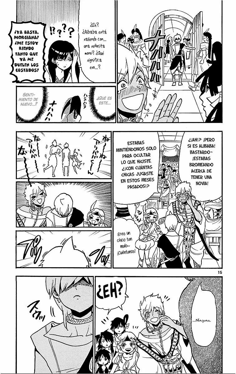 Magi - Labyrinth of Magic capítulo 200, página 15