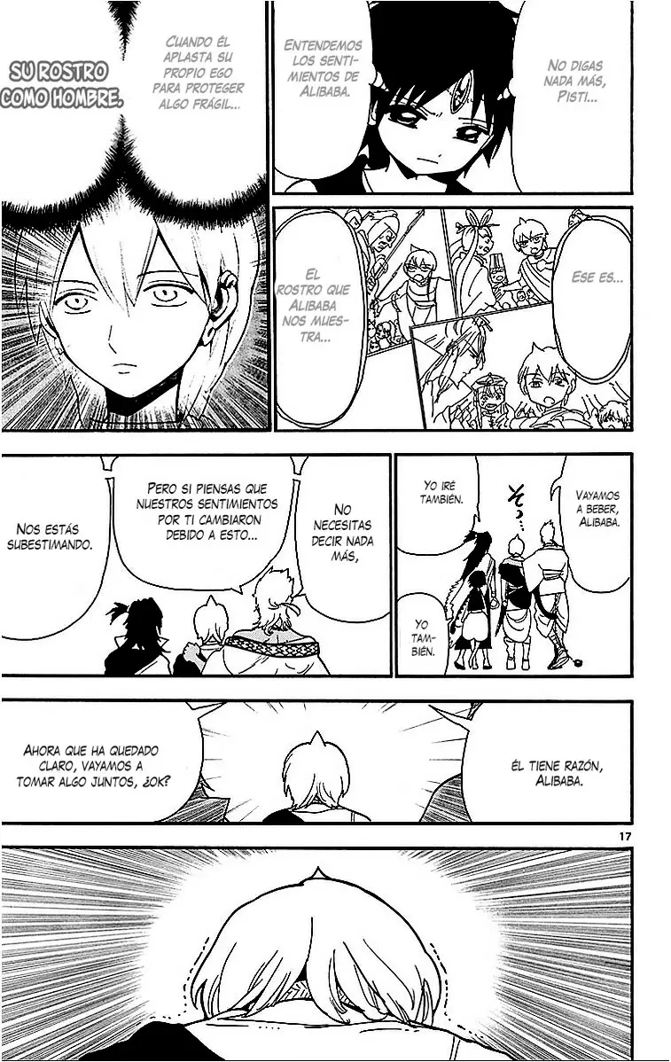 Magi - Labyrinth of Magic capítulo 200, página 17