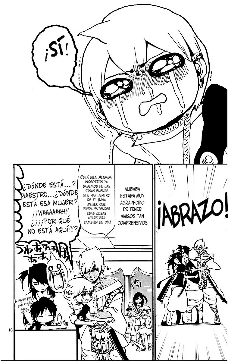 Magi - Labyrinth of Magic capítulo 200, página 18