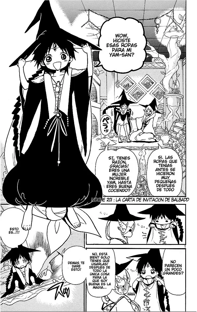 Magi - Labyrinth of Magic capítulo 201, página 1