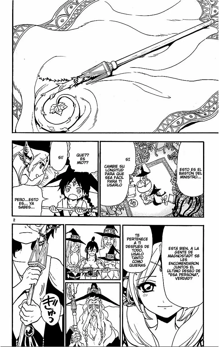 Magi - Labyrinth of Magic capítulo 201, página 2