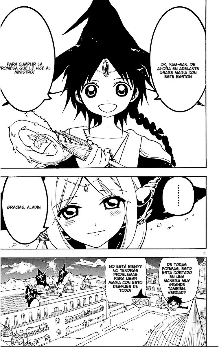 Magi - Labyrinth of Magic capítulo 201, página 3