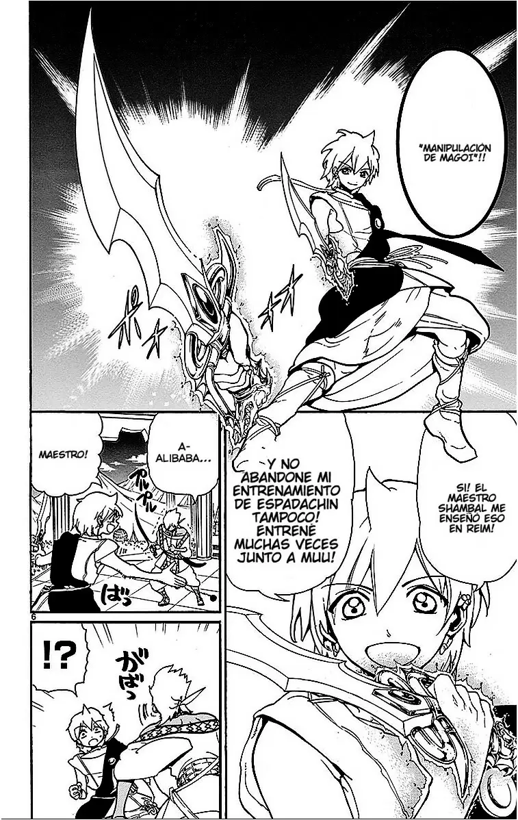 Magi - Labyrinth of Magic capítulo 201, página 6