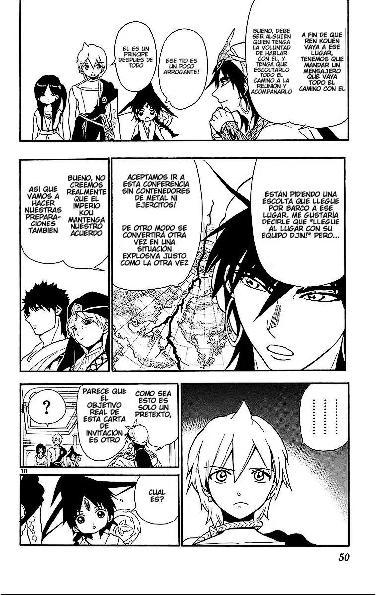 Magi - Labyrinth of Magic capítulo 201, página 10