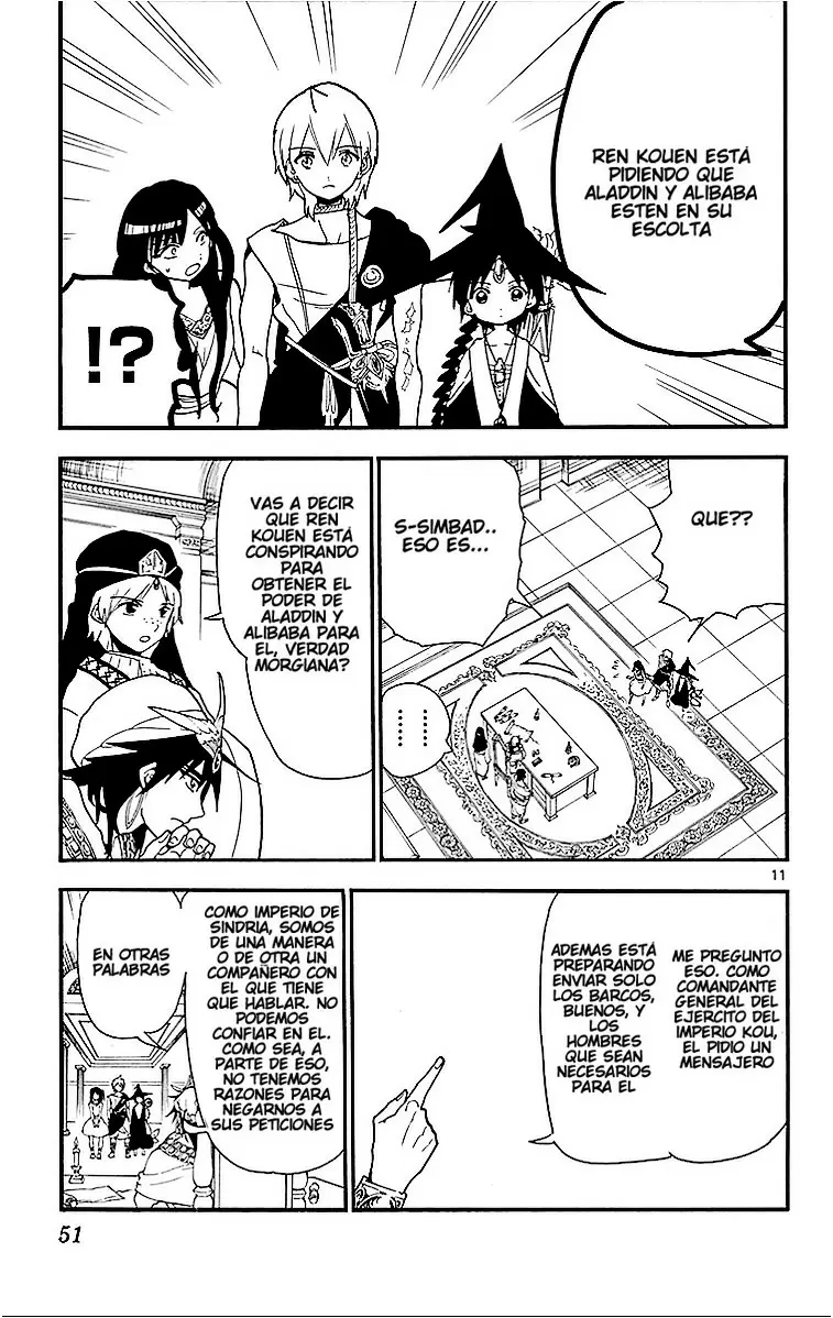Magi - Labyrinth of Magic capítulo 201, página 11