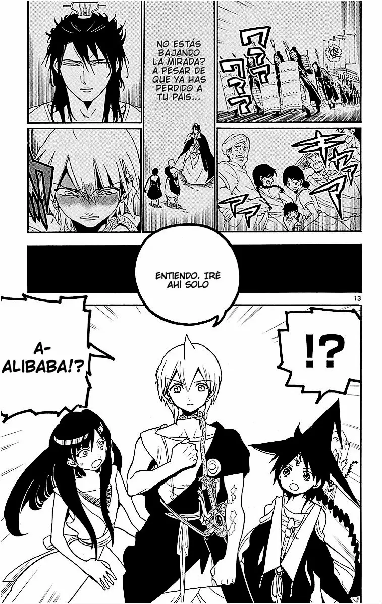 Magi - Labyrinth of Magic capítulo 201, página 13