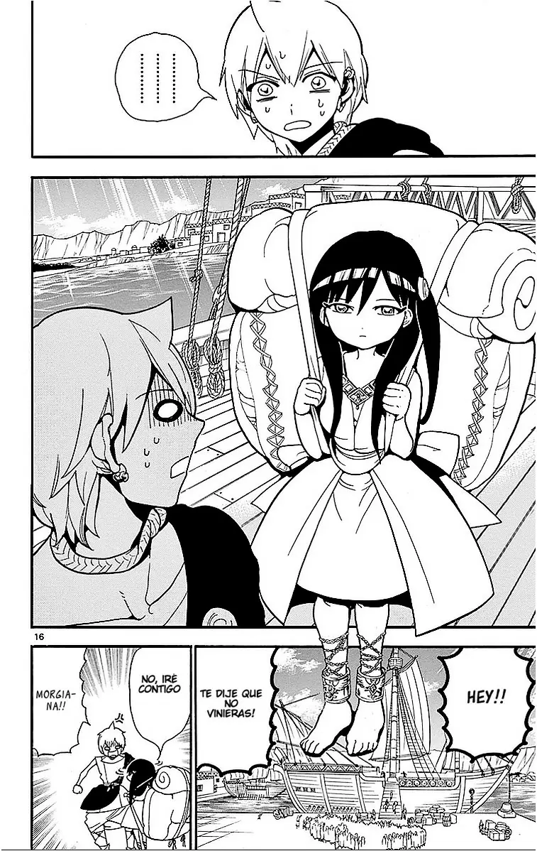 Magi - Labyrinth of Magic capítulo 201, página 16