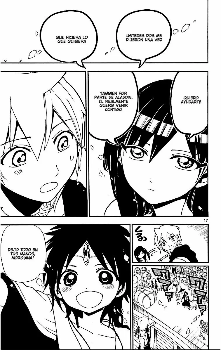 Magi - Labyrinth of Magic capítulo 201, página 17