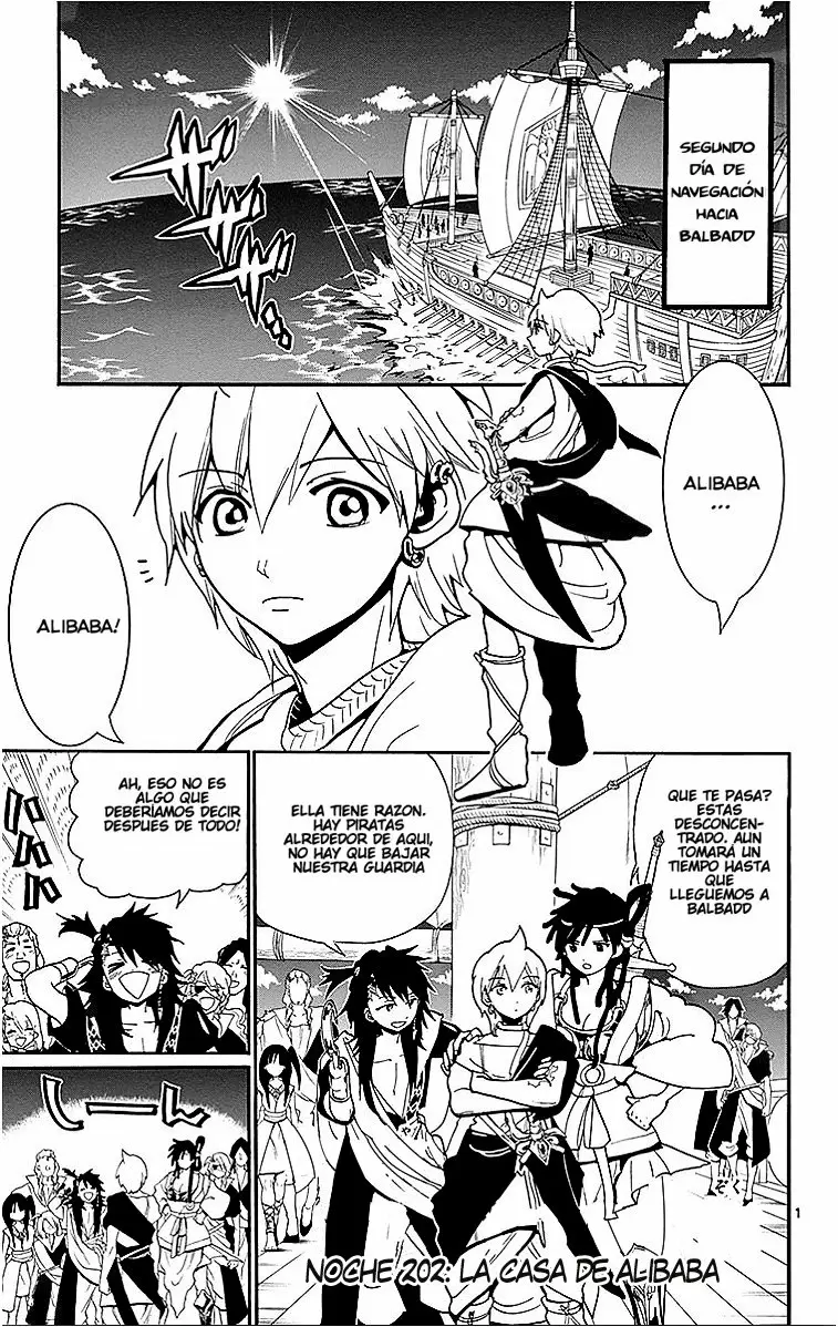 Magi - Labyrinth of Magic capítulo 202, página 1