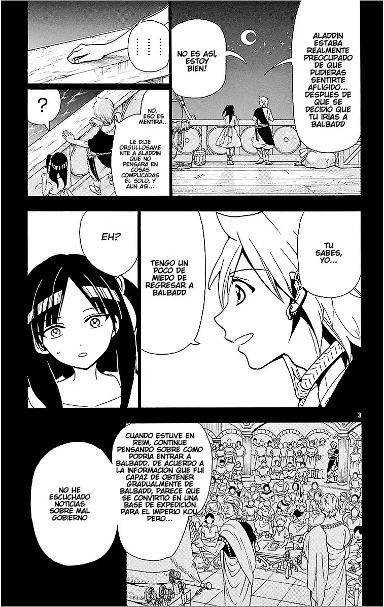 Magi - Labyrinth of Magic capítulo 202, página 3