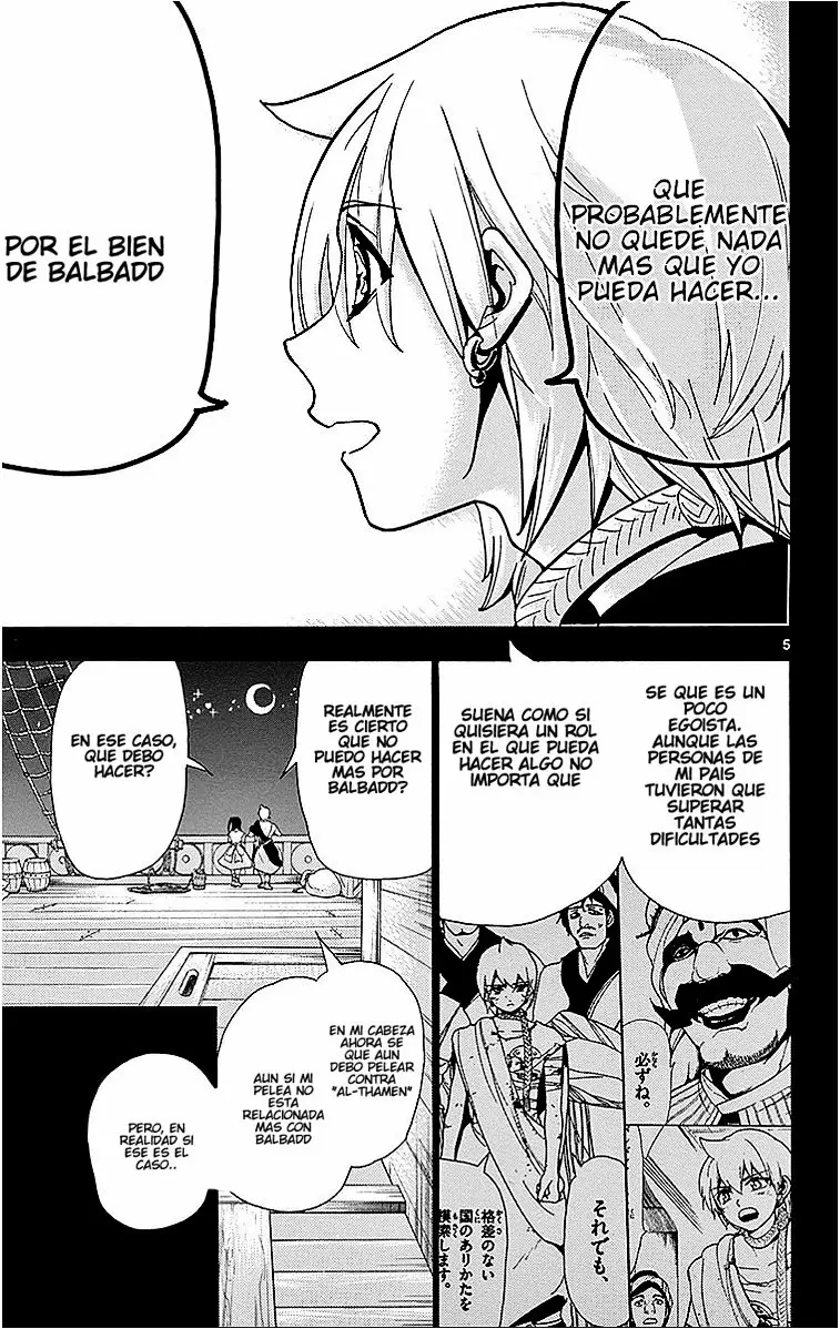 Magi - Labyrinth of Magic capítulo 202, página 5