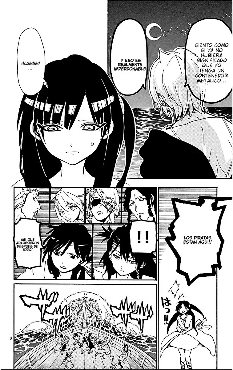 Magi - Labyrinth of Magic capítulo 202, página 6