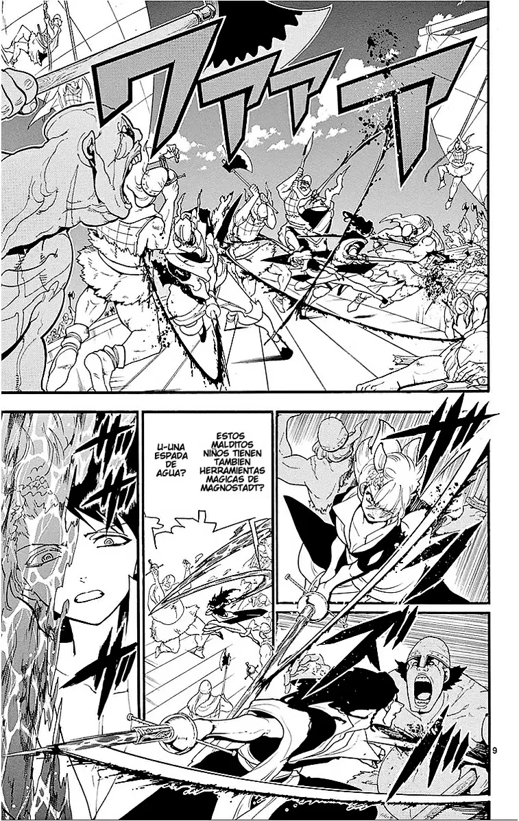 Magi - Labyrinth of Magic capítulo 202, página 9