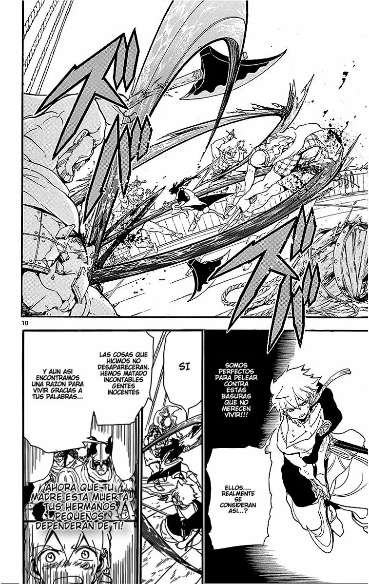 Magi - Labyrinth of Magic capítulo 202, página 10