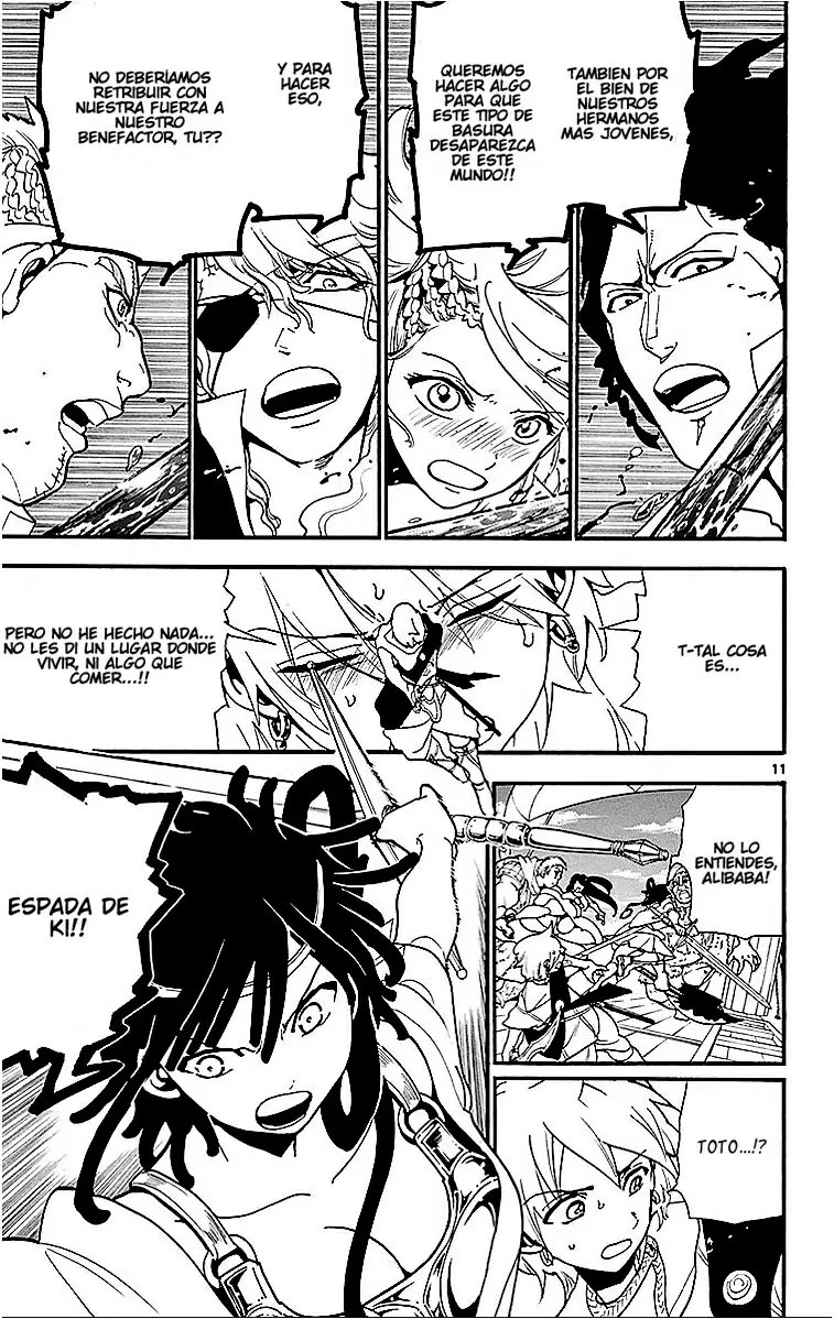 Magi - Labyrinth of Magic capítulo 202, página 11