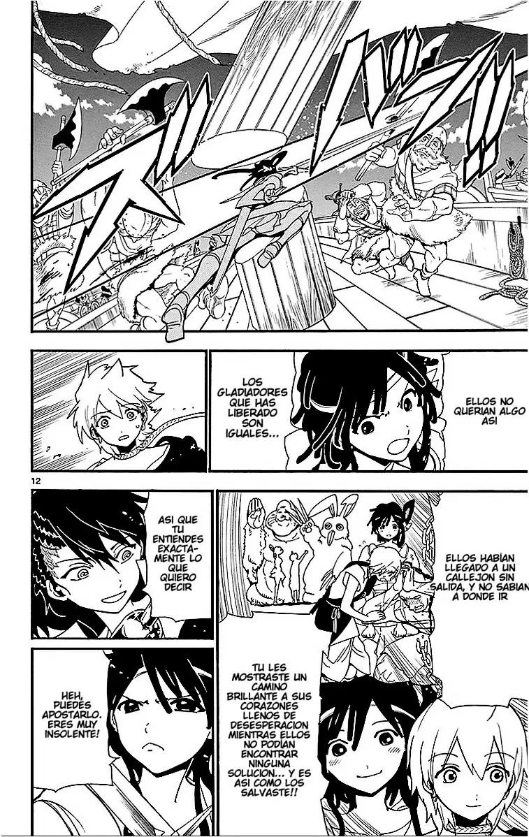 Magi - Labyrinth of Magic capítulo 202, página 12