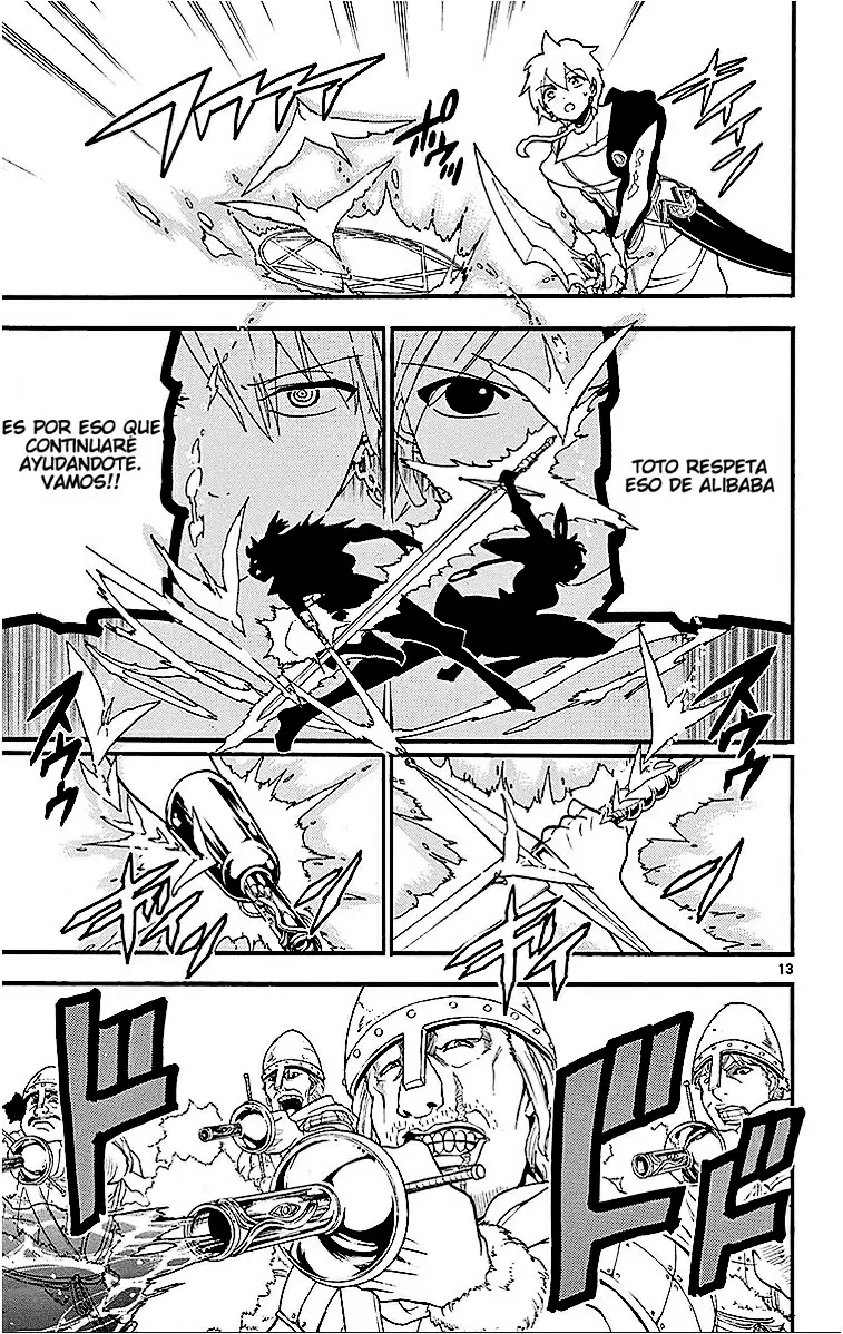 Magi - Labyrinth of Magic capítulo 202, página 13