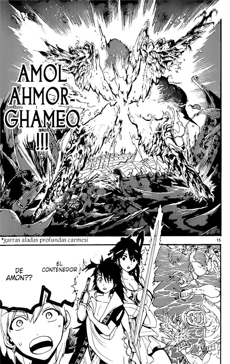 Magi - Labyrinth of Magic capítulo 202, página 15