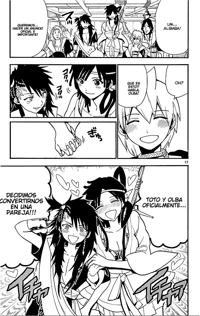 Magi - Labyrinth of Magic capítulo 202, página 17