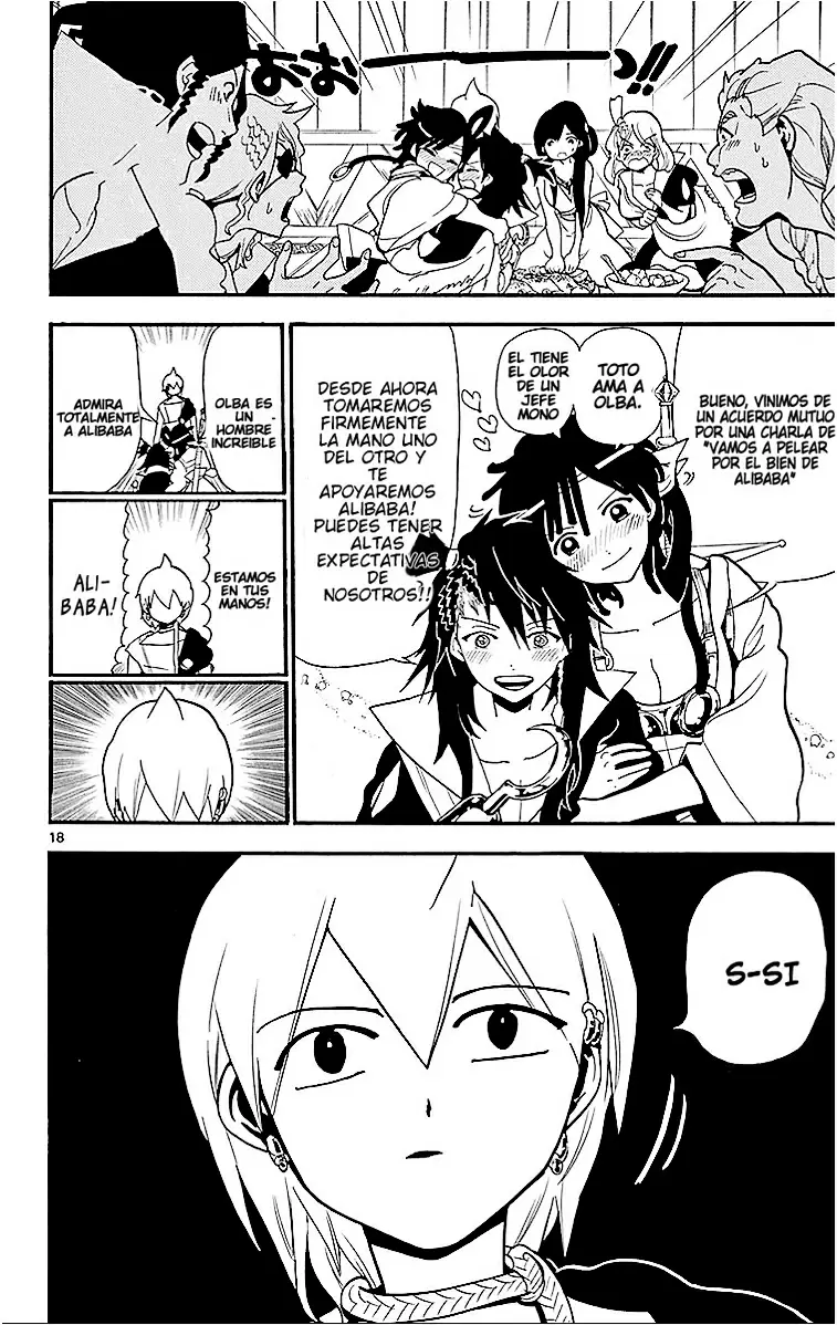 Magi - Labyrinth of Magic capítulo 202, página 18