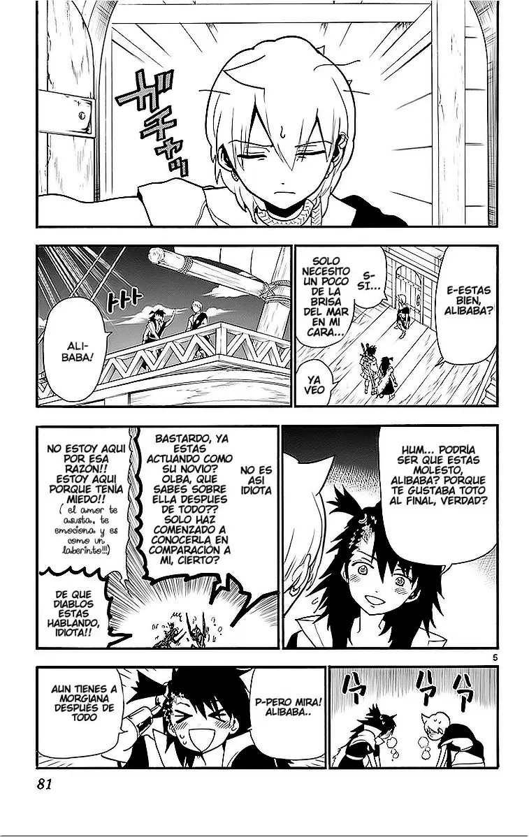 Magi - Labyrinth of Magic capítulo 203, página 5