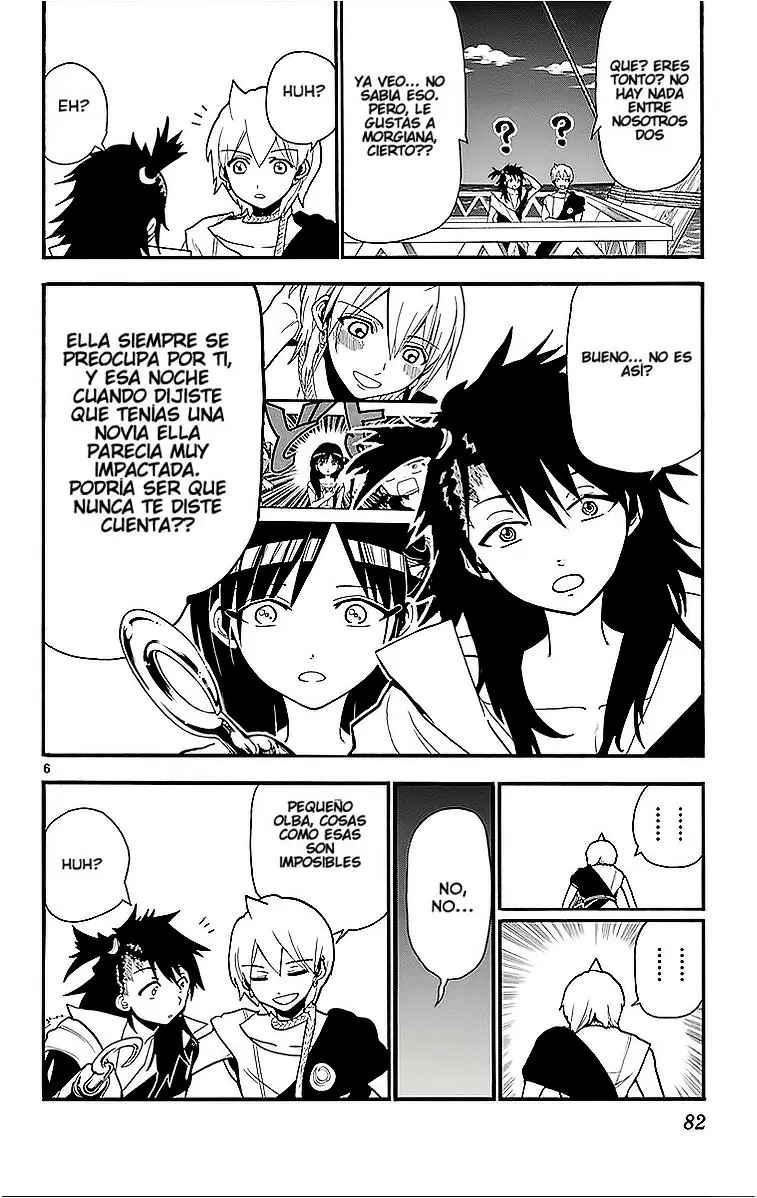 Magi - Labyrinth of Magic capítulo 203, página 6