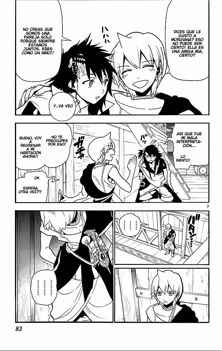 Magi - Labyrinth of Magic capítulo 203, página 7
