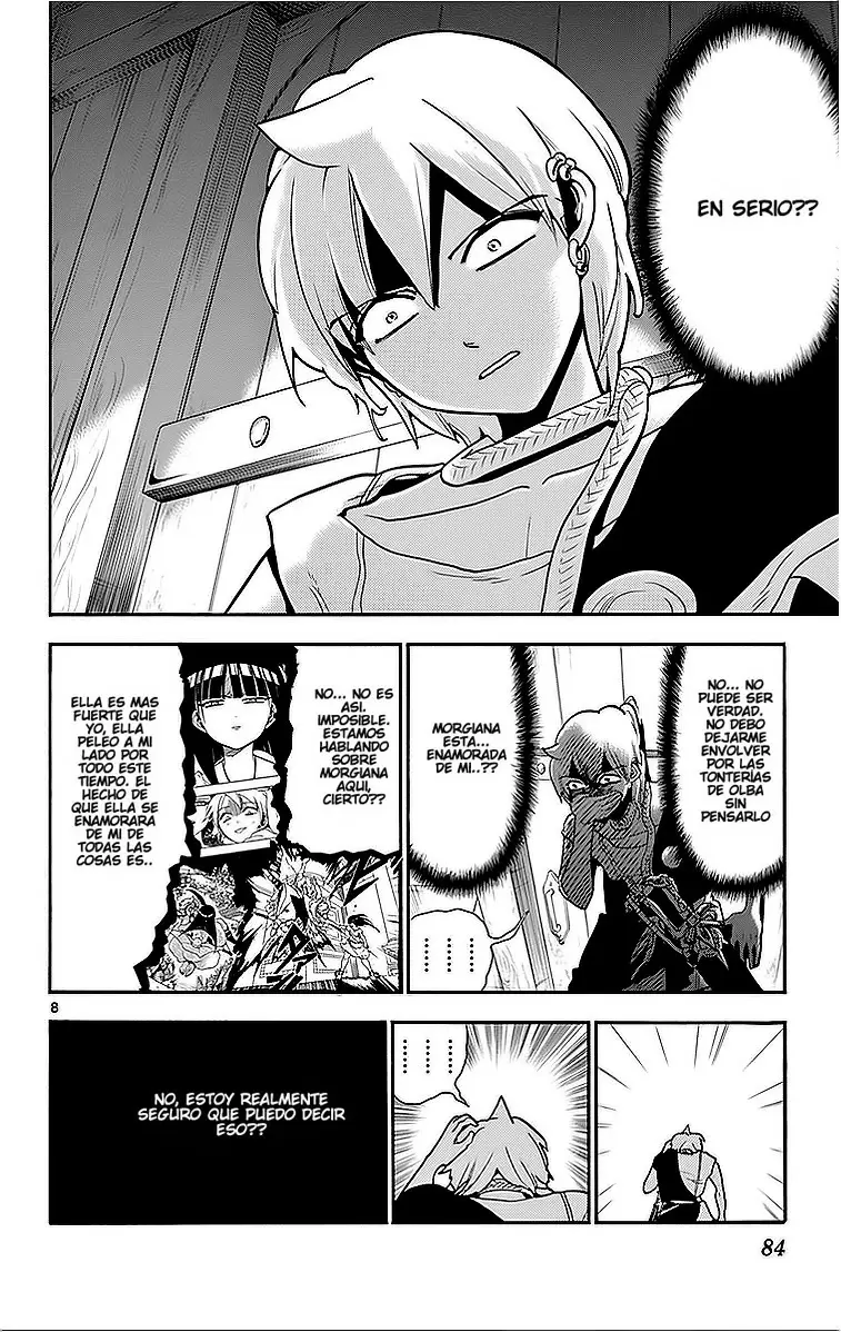 Magi - Labyrinth of Magic capítulo 203, página 8