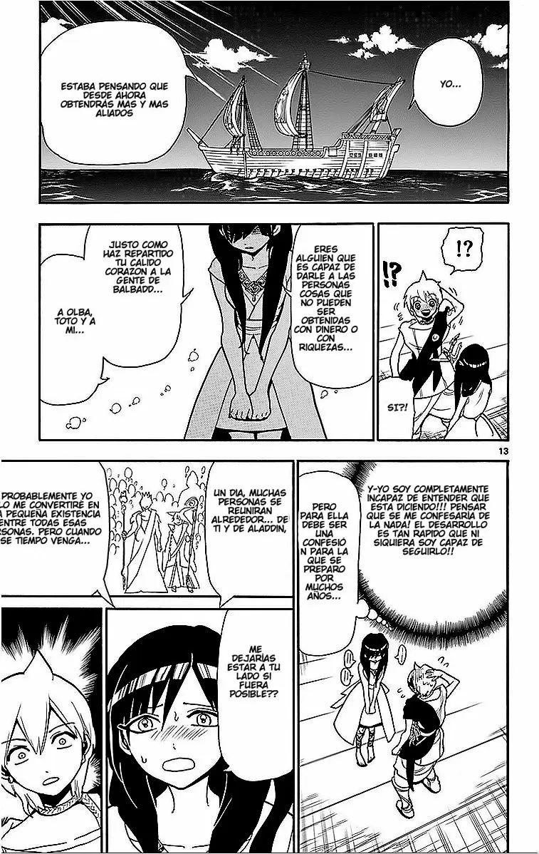 Magi - Labyrinth of Magic capítulo 203, página 13