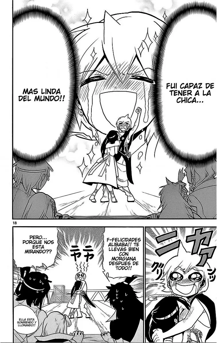 Magi - Labyrinth of Magic capítulo 203, página 18