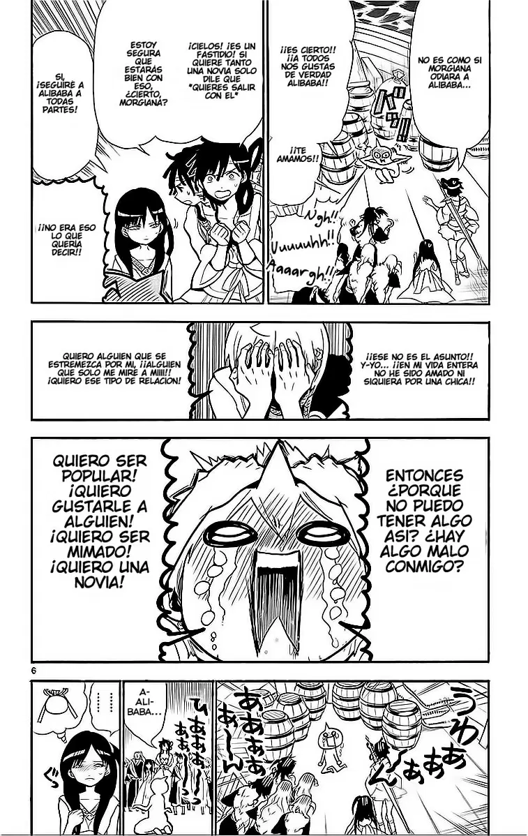 Magi - Labyrinth of Magic capítulo 204, página 6