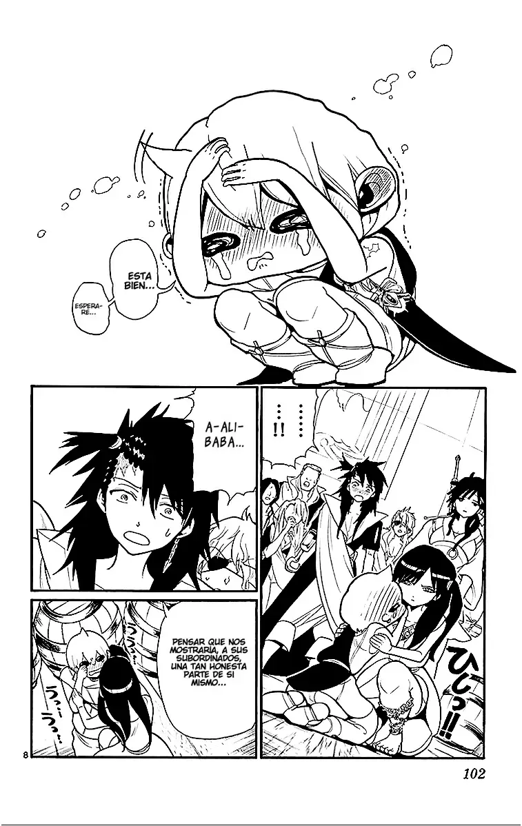 Magi - Labyrinth of Magic capítulo 204, página 8