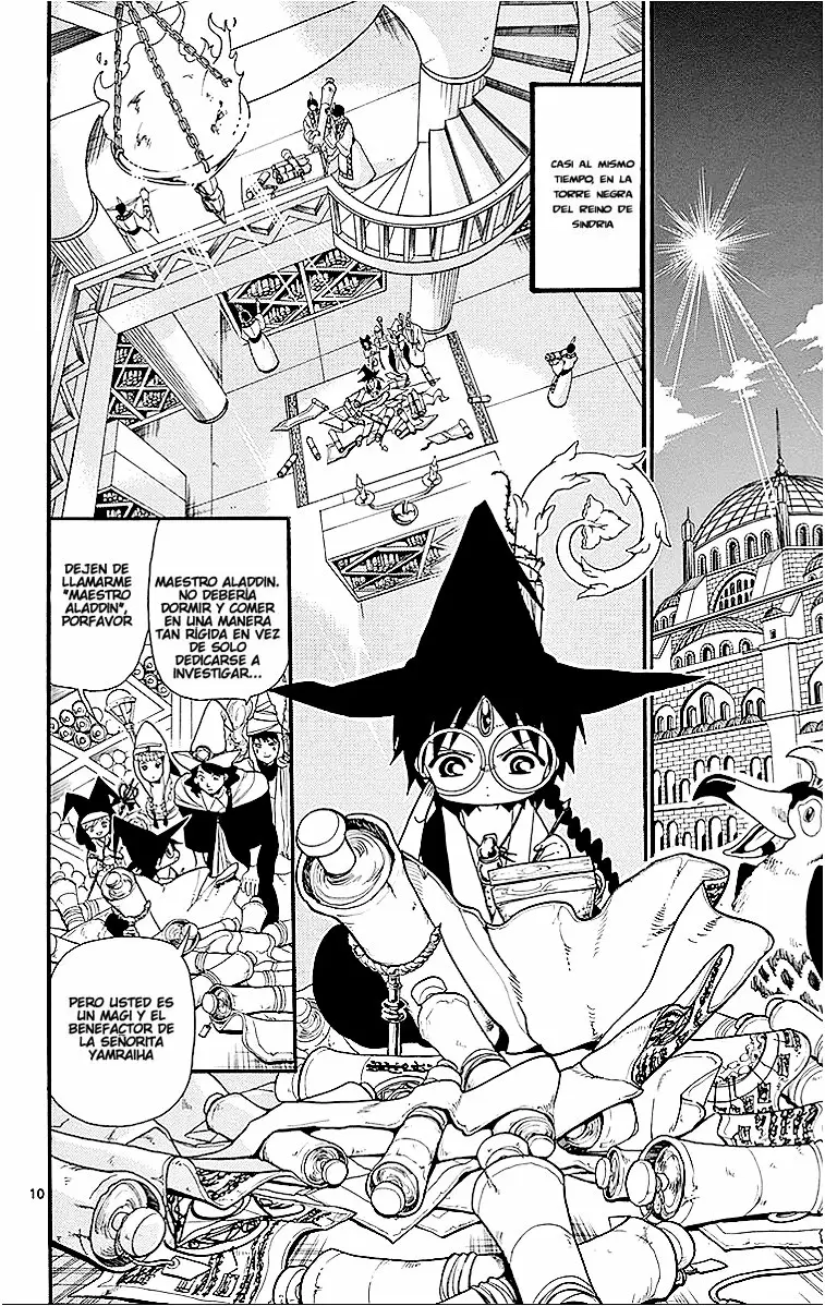 Magi - Labyrinth of Magic capítulo 204, página 10