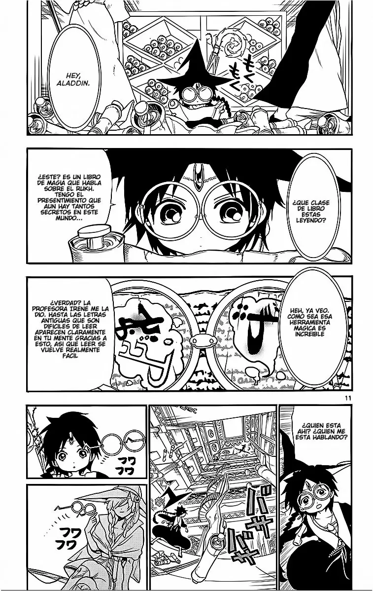 Magi - Labyrinth of Magic capítulo 204, página 11
