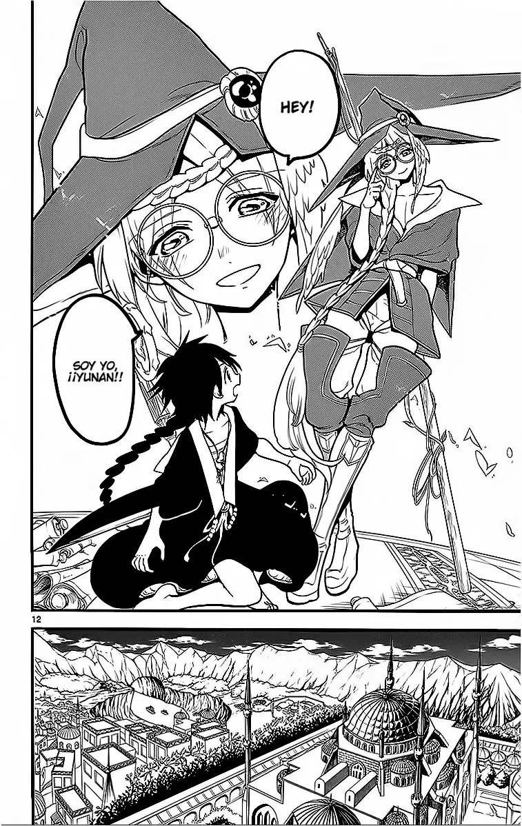 Magi - Labyrinth of Magic capítulo 204, página 12