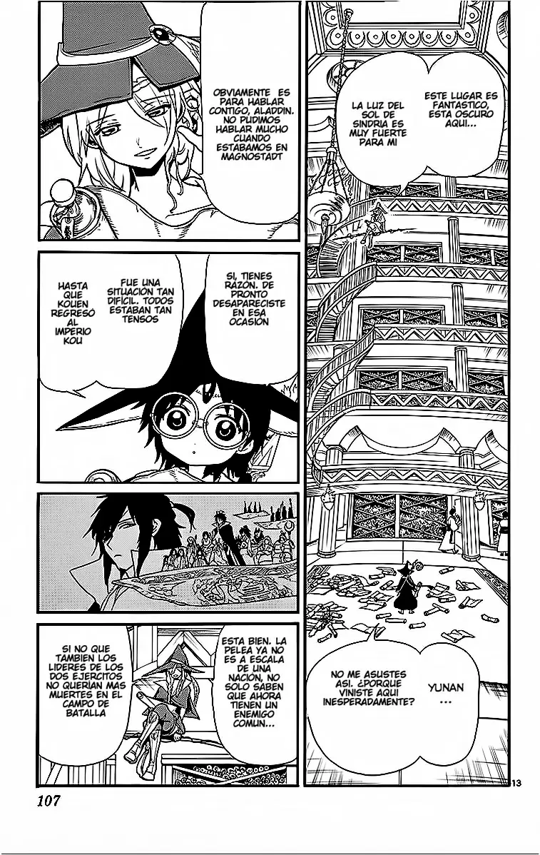 Magi - Labyrinth of Magic capítulo 204, página 13